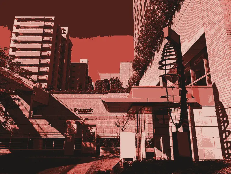 Daikanyama, printed in two inks